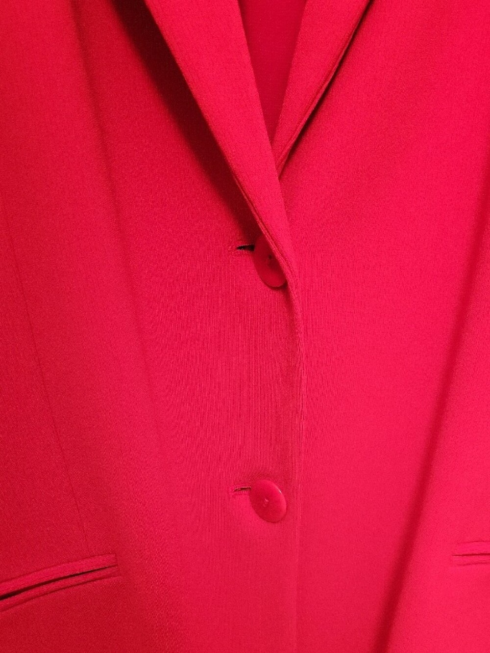 Jones New York Bright Fuchsia Blazer Jacket - Size 24W - Picture 5 of 6